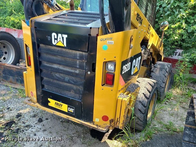 image for item DC6051 2018 Caterpillar 262D  skid steer loader