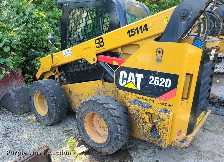 image for item DC6051 2018 Caterpillar 262D  skid steer loader