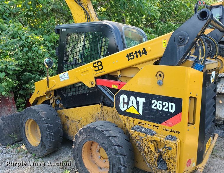 image for item DC6051 2018 Caterpillar 262D  skid steer loader