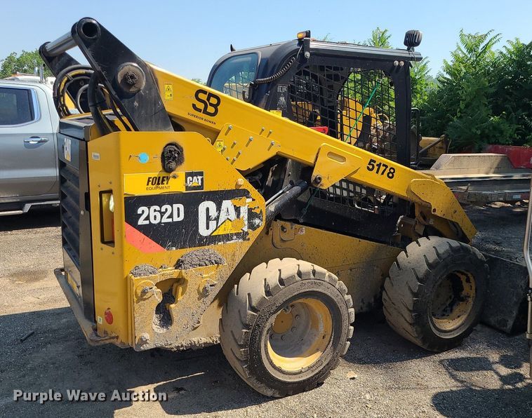 image for item DC6052 2017 Caterpillar 262D  skid steer loader