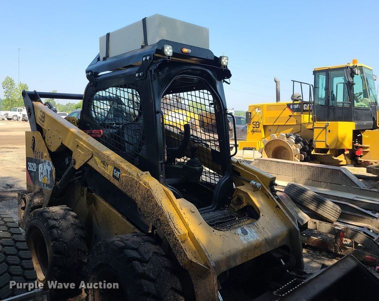 image for item DC6053 2017 Caterpillar 262D  skid steer loader