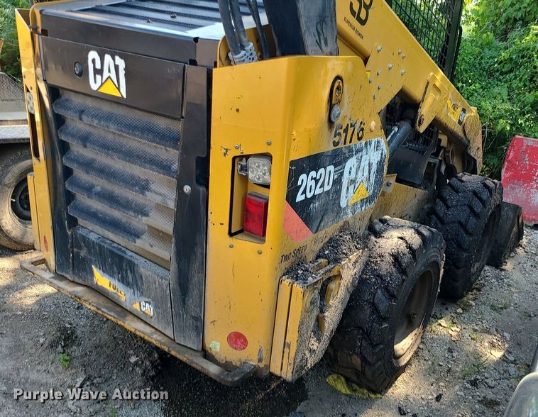 image for item DC6053 2017 Caterpillar 262D  skid steer loader