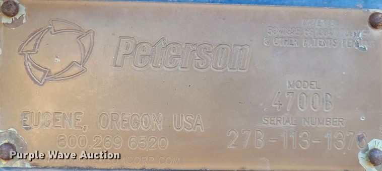 image for item DC6055 Peterson 4700B  horizontal grinder