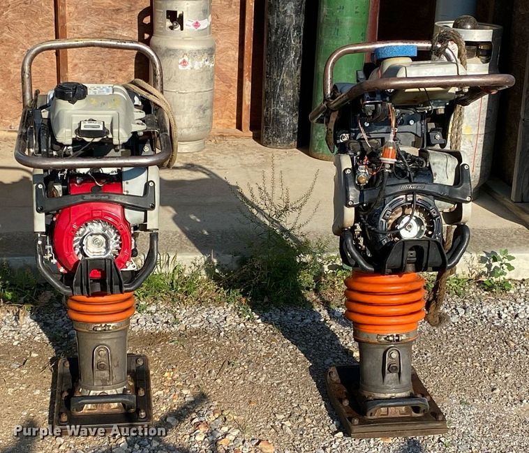 image for item DI7824 (2) Multiquip plate compactors