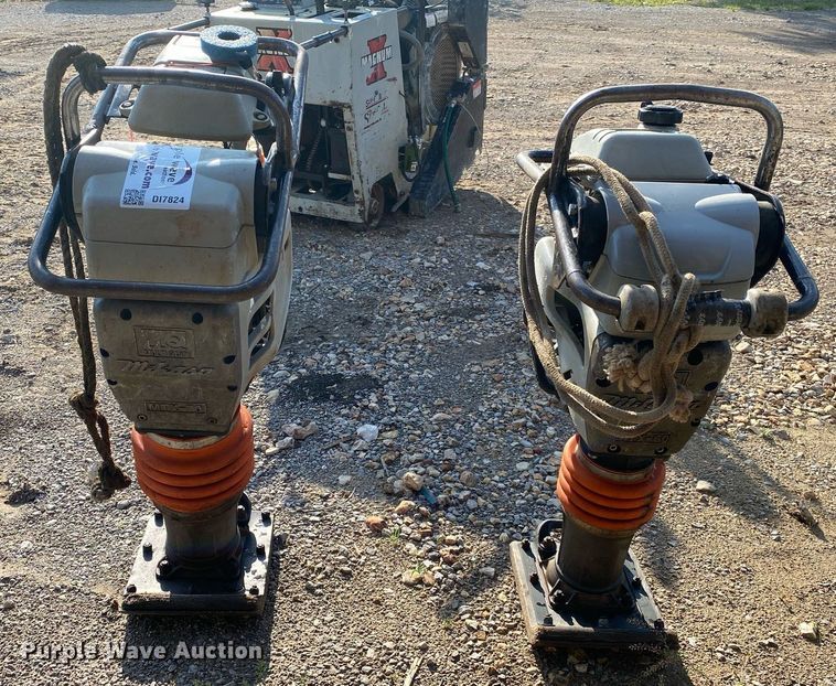 image for item DI7824 (2) Multiquip plate compactors