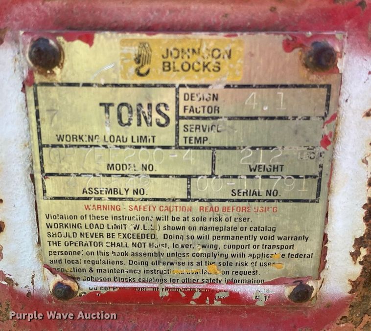 image for item DI7830 1998 Grove AT422T  crane