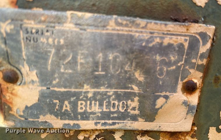 image for item DI7832 1973 Caterpillar D7F  dozer