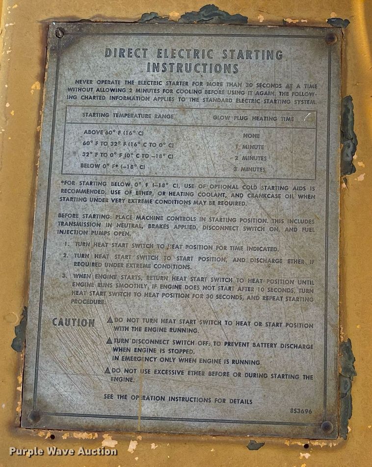 image for item DI7832 1973 Caterpillar D7F  dozer