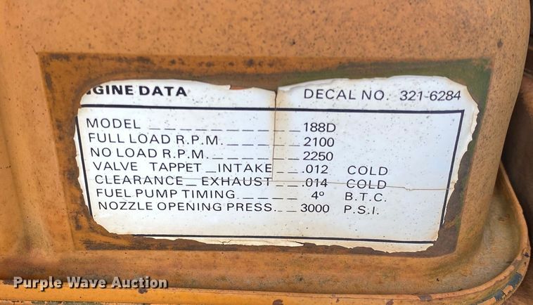 image for item DI7837 1981 Case 1835  skid steer loader