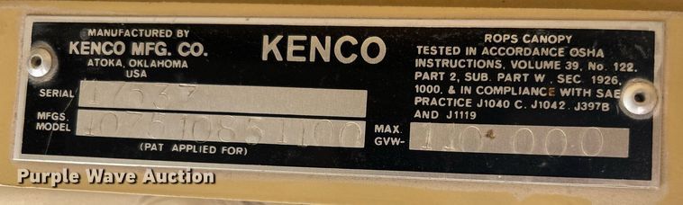 image for item DI7854 2001 Tesmec TRS1085  trencher