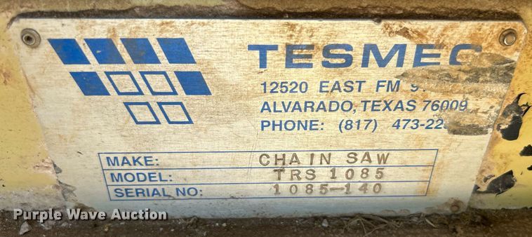 image for item DI7854 2001 Tesmec TRS1085  trencher