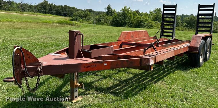 image for item DI7862 1977 Belshe  equipment trailer