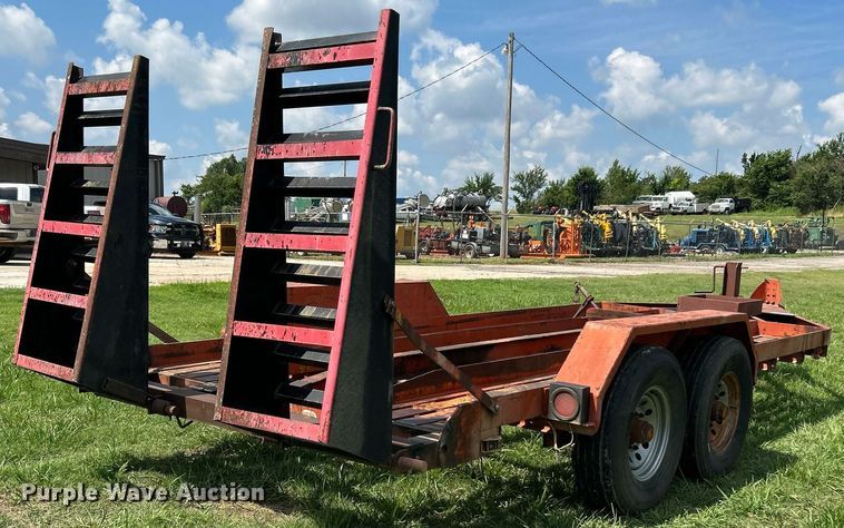 image for item DI7862 1977 Belshe  equipment trailer