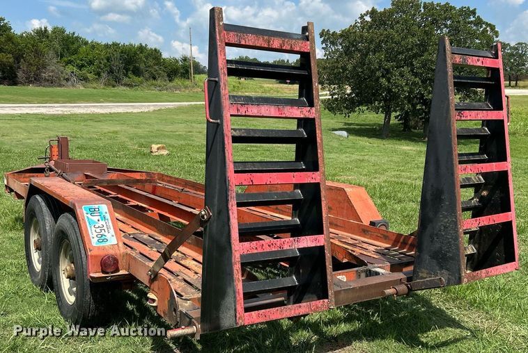 image for item DI7862 1977 Belshe  equipment trailer