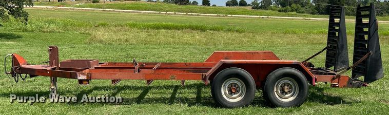 image for item DI7862 1977 Belshe  equipment trailer