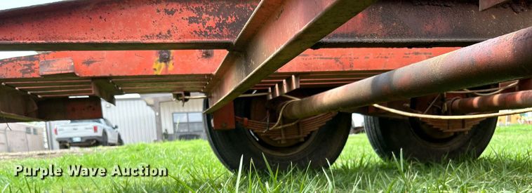 image for item DI7862 1977 Belshe  equipment trailer