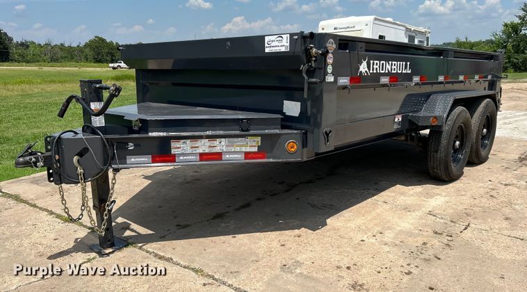 image for item DI7867 2022 Norstar Trailers LLC Iron Bull  dump trailer