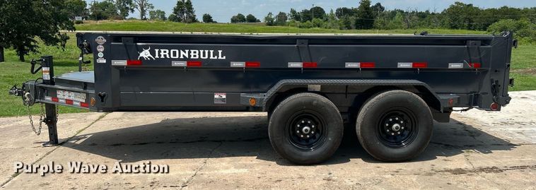 image for item DI7867 2022 Norstar Trailers LLC Iron Bull  dump trailer
