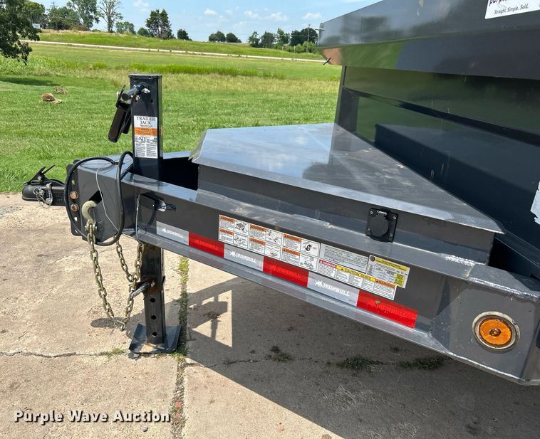 image for item DI7867 2022 Norstar Trailers LLC Iron Bull  dump trailer