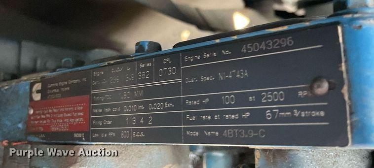 image for item DL3798 1995 Ford LNT8000  vacuum truck