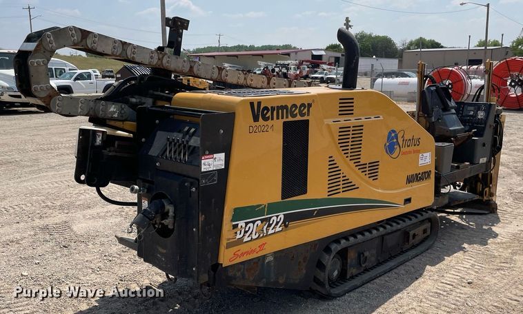 image for item DL3809 2010 Vermeer D20X22 Series II  directional boring unit