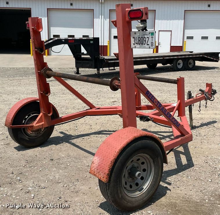 image for item DL3812 2019 Pro Fabrication Inc RTM5.2KFB-O  reel trailer