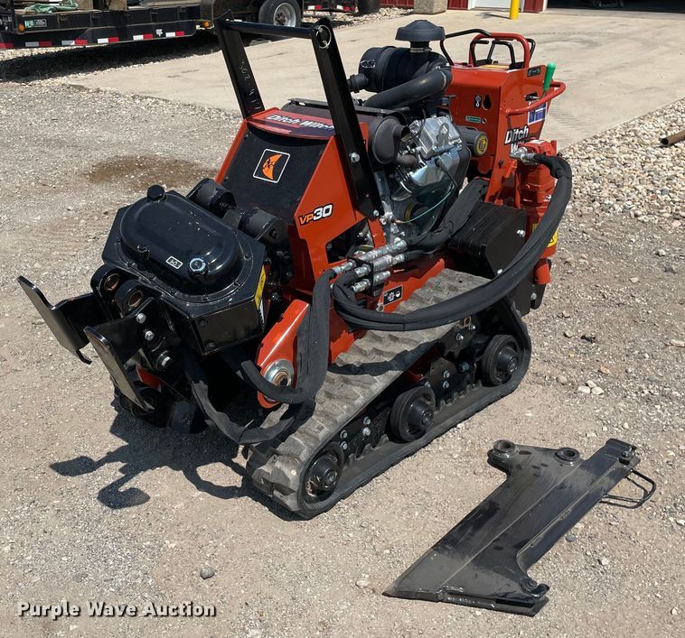 image for item DL3818 2022 Ditch Witch VP30  vibratory cable plow