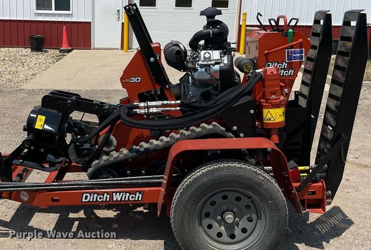 image for item DL3818 2022 Ditch Witch VP30  vibratory cable plow