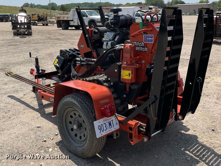 image for item DL3821 2022 Ditch Witch VP30  vibratory cable plow