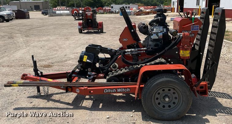 image for item DL3821 2022 Ditch Witch VP30  vibratory cable plow