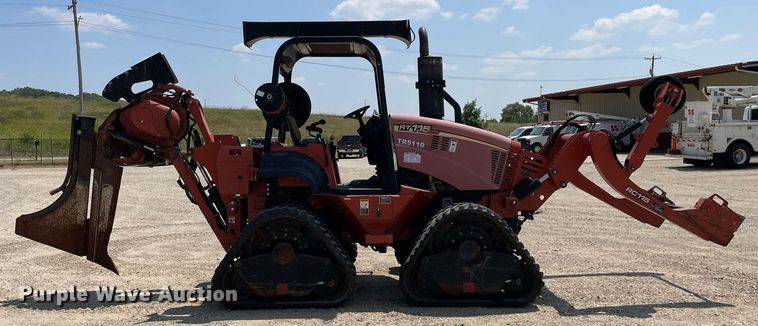 image for item DL3828 2011 Ditch Witch RT115 Quad  vibratory cable plow