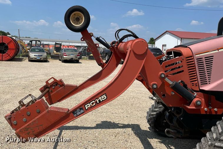 image for item DL3828 2011 Ditch Witch RT115 Quad  vibratory cable plow