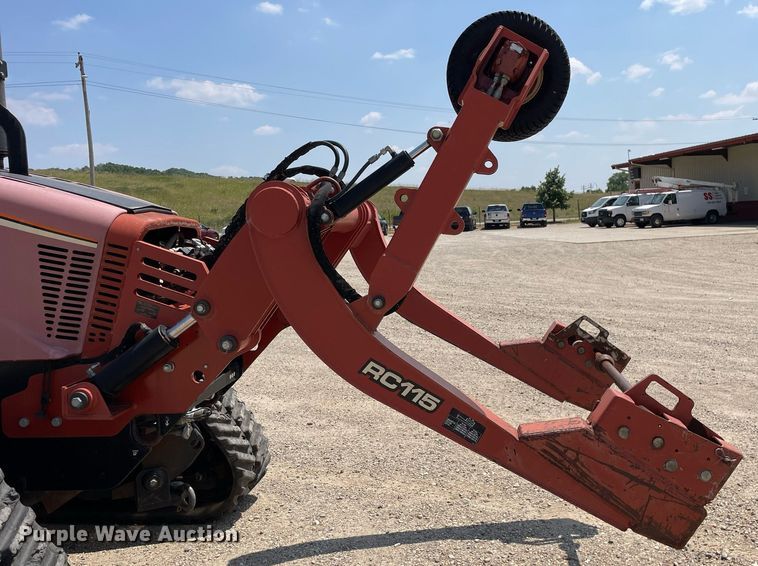 image for item DL3828 2011 Ditch Witch RT115 Quad  vibratory cable plow