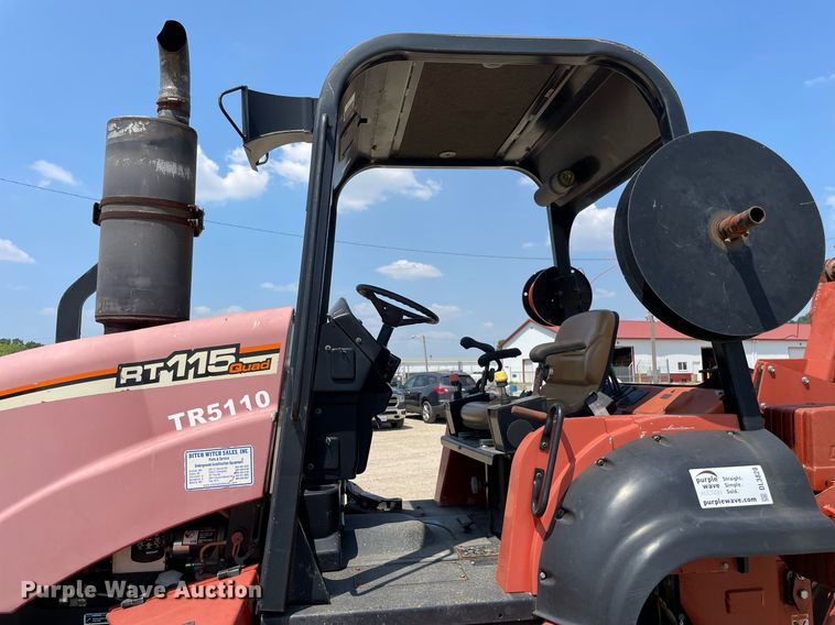 image for item DL3828 2011 Ditch Witch RT115 Quad  vibratory cable plow