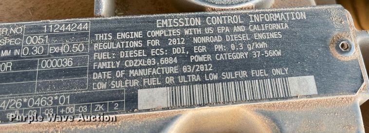 image for item DM0288 2012 Genie GTH-5519  telehandler