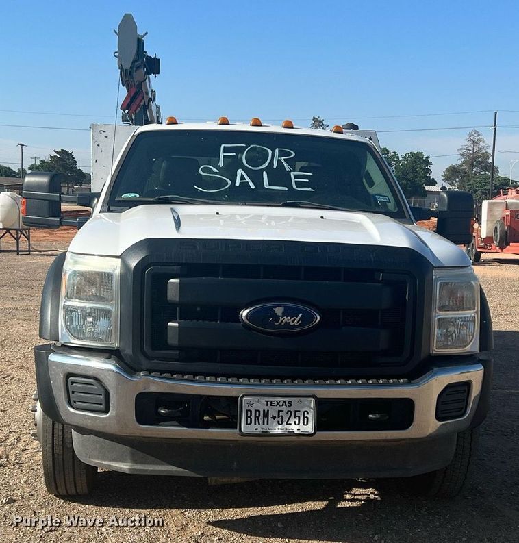 image for item DN3038 2012 Ford F550 Super Duty  Crew Cab utility / service truck