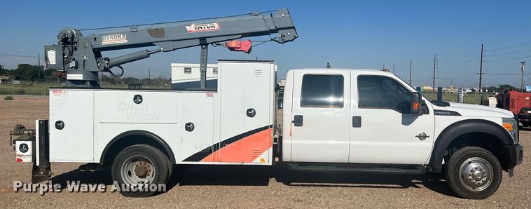 image for item DN3038 2012 Ford F550 Super Duty  Crew Cab utility / service truck