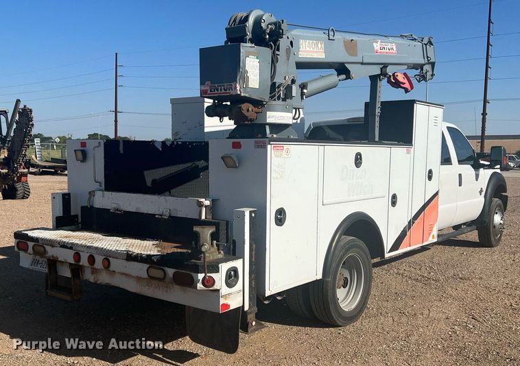 image for item DN3038 2012 Ford F550 Super Duty  Crew Cab utility / service truck