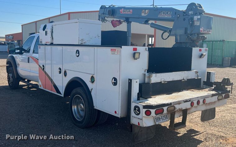 image for item DN3038 2012 Ford F550 Super Duty  Crew Cab utility / service truck