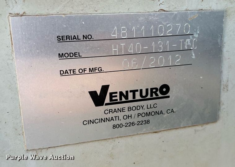 image for item DN3038 2012 Ford F550 Super Duty  Crew Cab utility / service truck