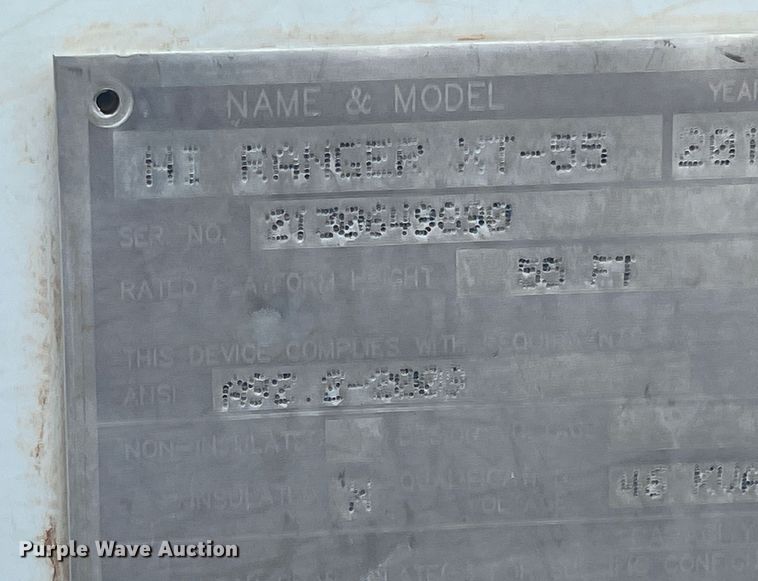 image for item DN3040 2013 Ford F750 Super Duty  forestry bucket truck