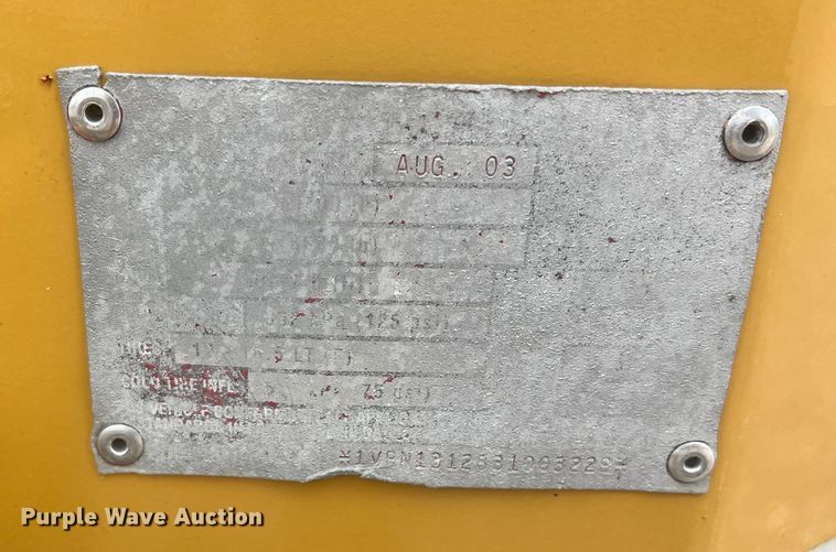 image for item DN3041 2003 Vermeer BC1800A  wood chipper