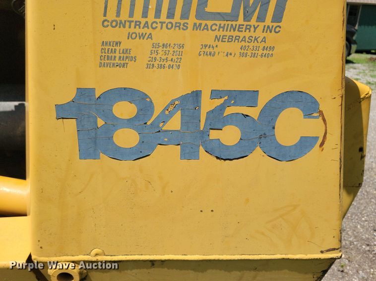 image for item DN4000 1995 Case 1845C  skid steer loader