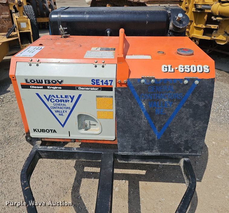 image for item DO2767 Kubota GL-6500S  generator