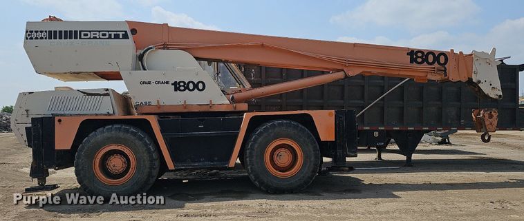image for item DO2771 1976 Case Drott 1800CC  crane