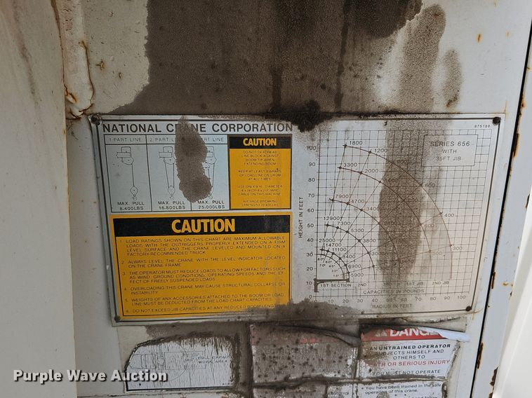 image for item DO2772 1982 Ford 8000  crane truck