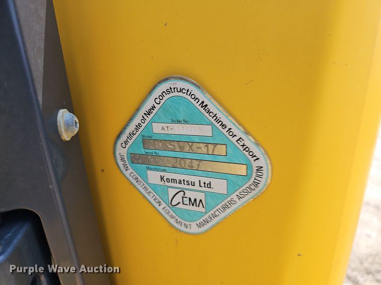 image for item DO2781 2013 Komatsu D65WX-17  dozer