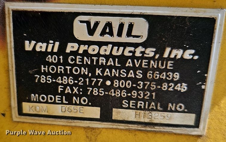 image for item DO2781 2013 Komatsu D65WX-17  dozer