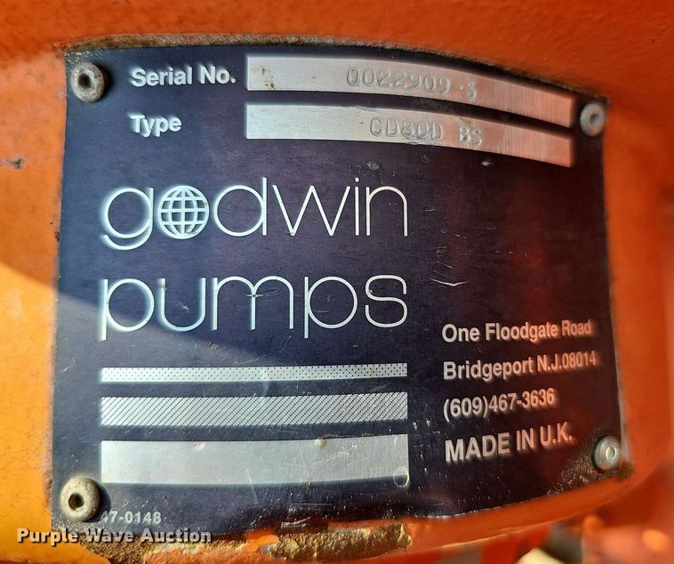 image for item DO2789 Godwin CD80D BS  pump