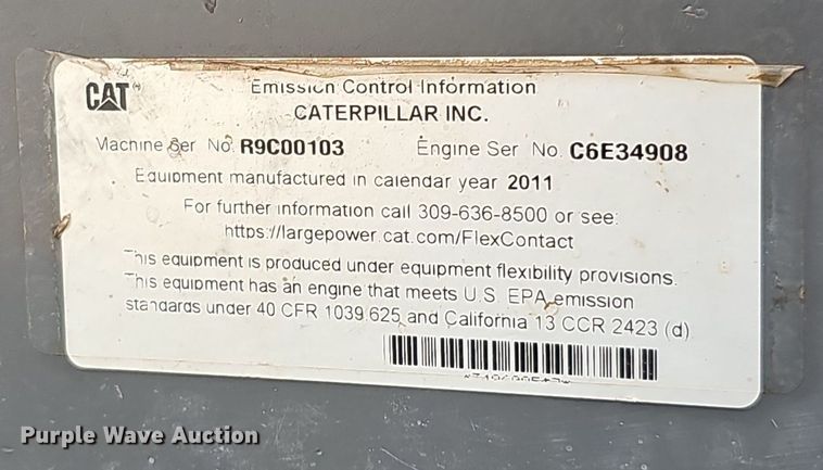 image for item DO2791 2011 Caterpillar 120M AWD  motor grader